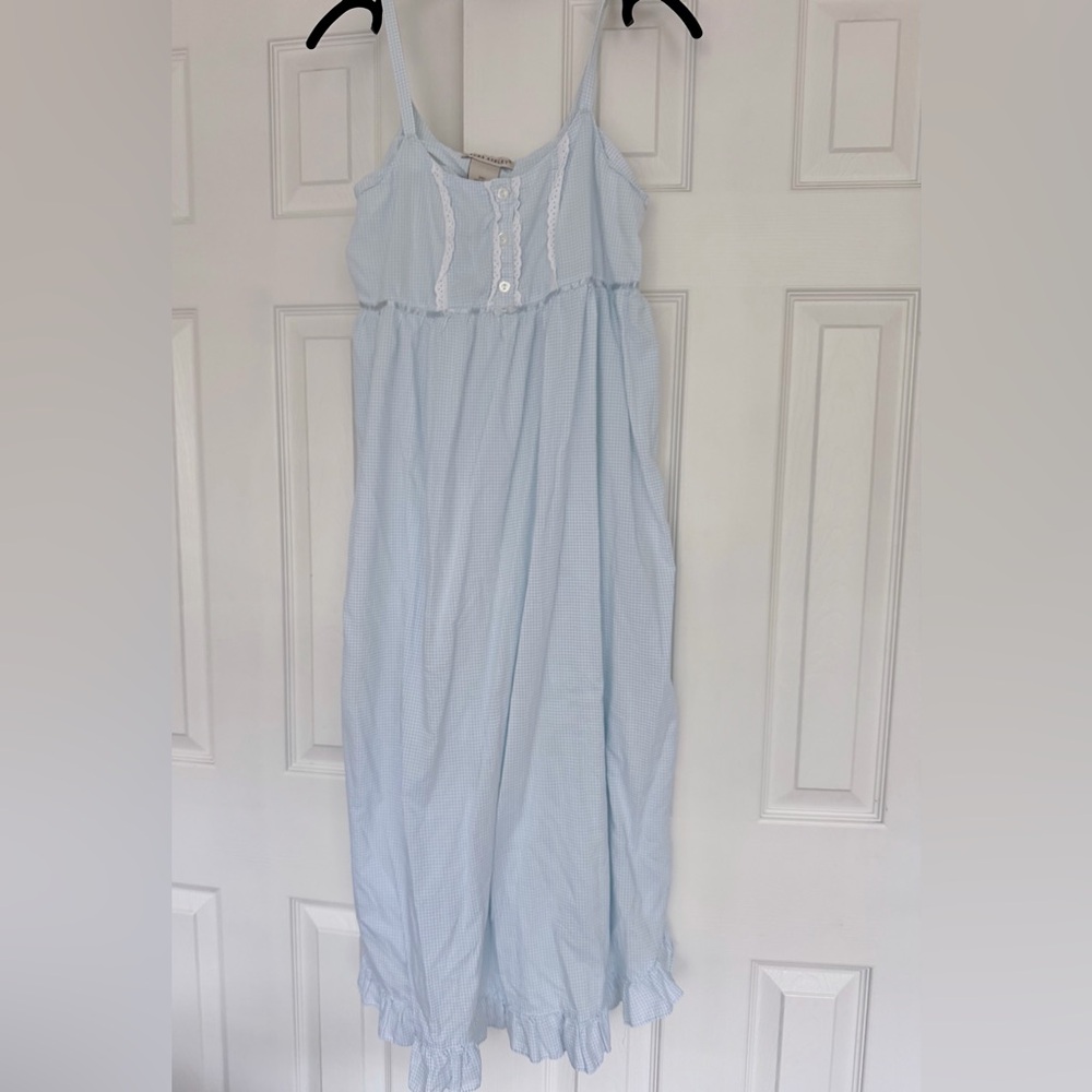 Vintage Laura Ashley 2 Nightgowns and Robe Set